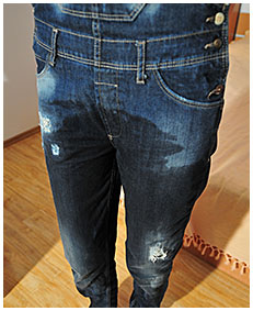 natalie wets herself pissing jeans overalls 05